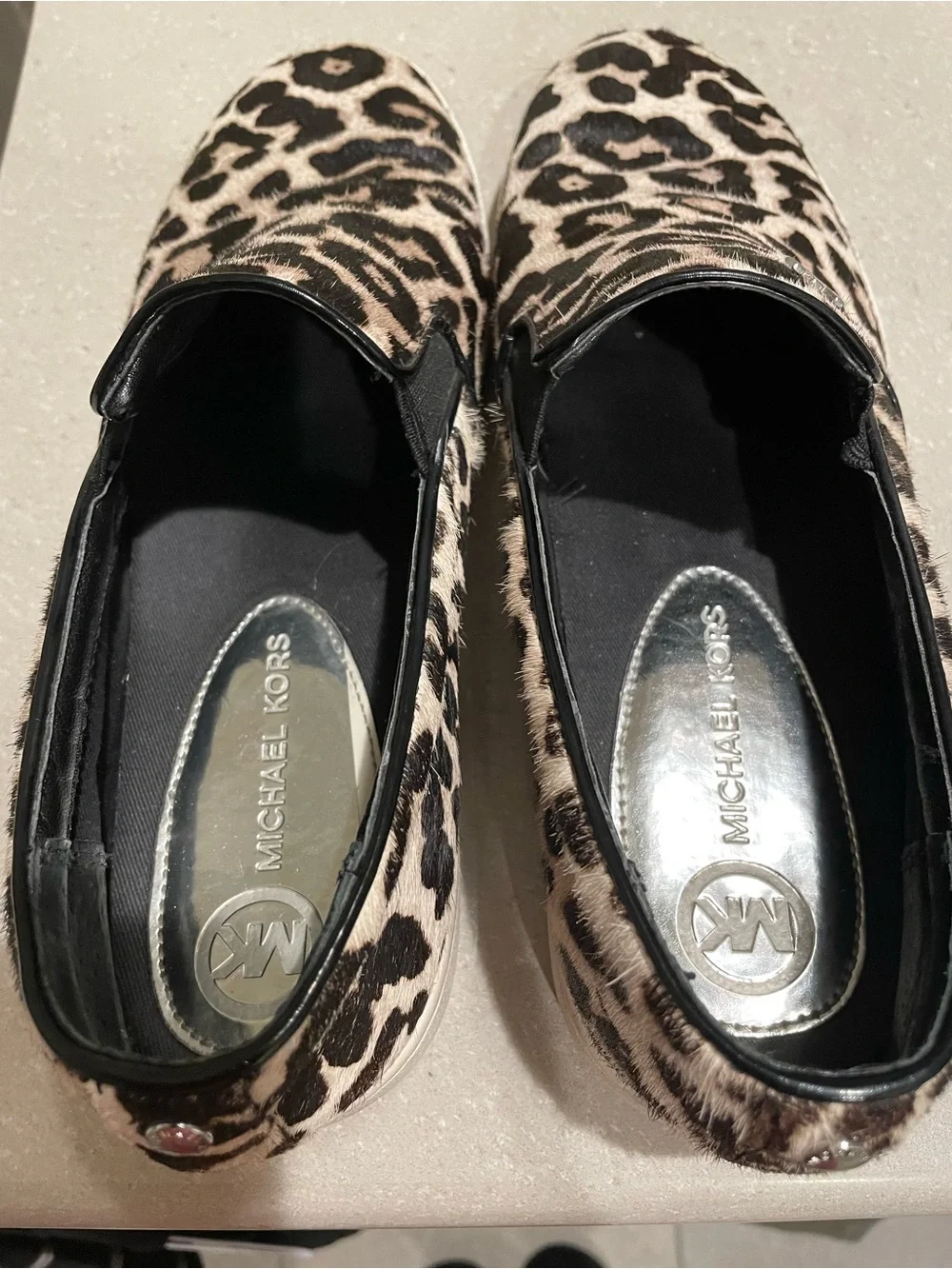 Michael Kors Keaton Slip-On Sneakers | Leopard Print
